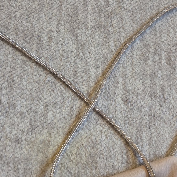 Violet Weekend Pearl Rhinestone Dress - Picture 3 of 4